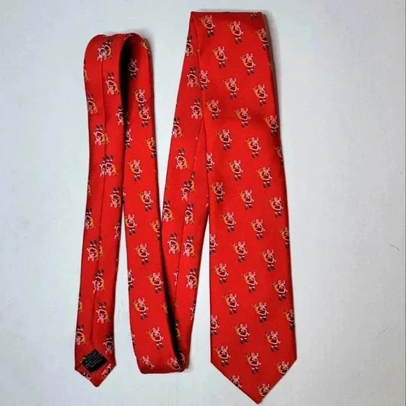 HALLMARK Men's Holiday Santa Clause Necktie - Picture 4 of 7